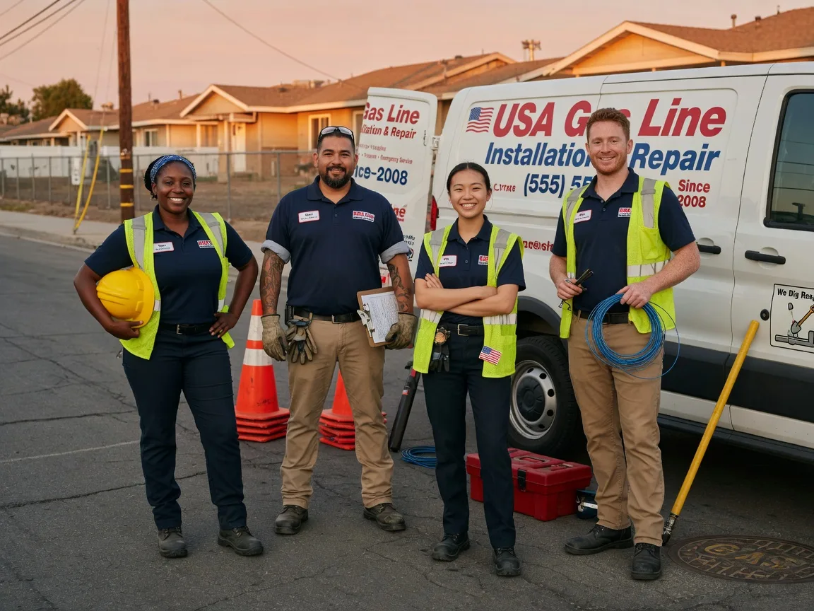 Gas Line Installation company in Hinton, OK
